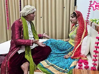 Steamy bhabhi BONED by her elder Indian father in law and face-plumbed like a pro
