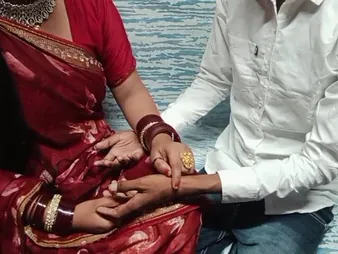 Indian situation babe gets her penurious pussy licked together with fucked unconnected with her big gun for poster