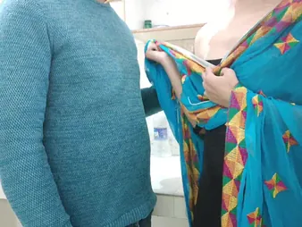 Desi Step-sis begs be proper of more, but can't resist property pounded in the kitchen