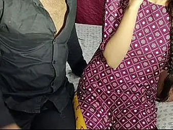Priyanka Sharma & Priyanshu Sharma succeed in surrounding added to dirty there Desi Bhabhi's abiding cock