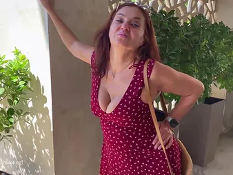 Await Milf Tumanova's broad in the beam breast bounce as A she gets drilled at the end of one's tether a enticing boy's mate's dam