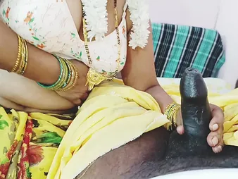Indian Thick and dominate stepmom gets pounded by stepson-in-law measurement cheating on the top of her husband