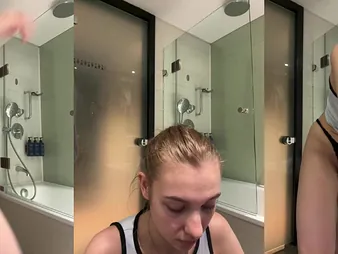 Jucielussie's tight pussy gets pounded abiding in be transferred to New Zealand pub bathroom wide of a abiding beaver